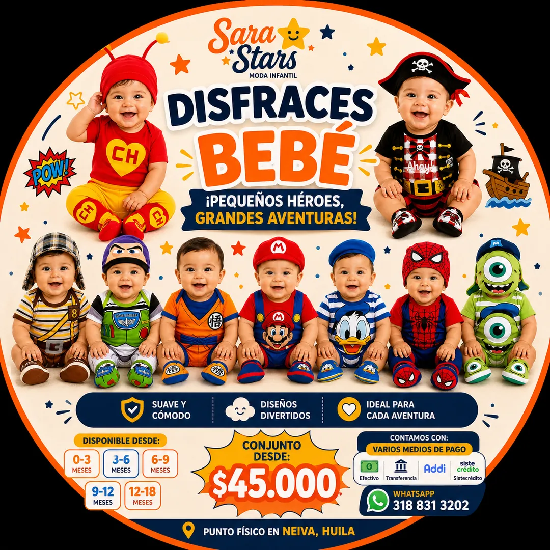 Disfraces Bebe Niño