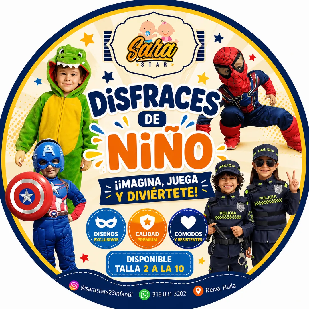 Disfraces Niños Grandes