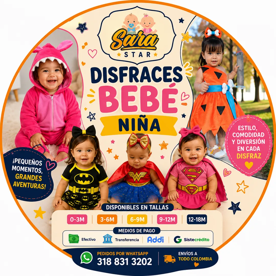 Disfraces Bebe Niña 
