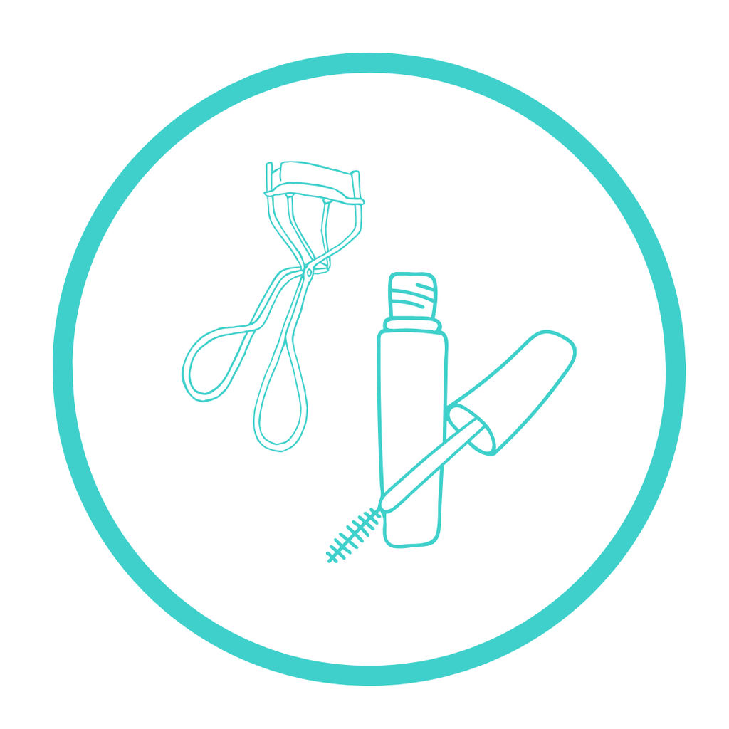 Pestañinas, encrespadores y delineadores