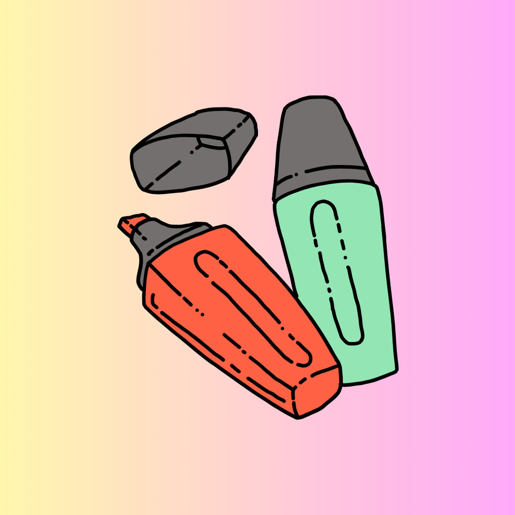 Marcadores set de artes